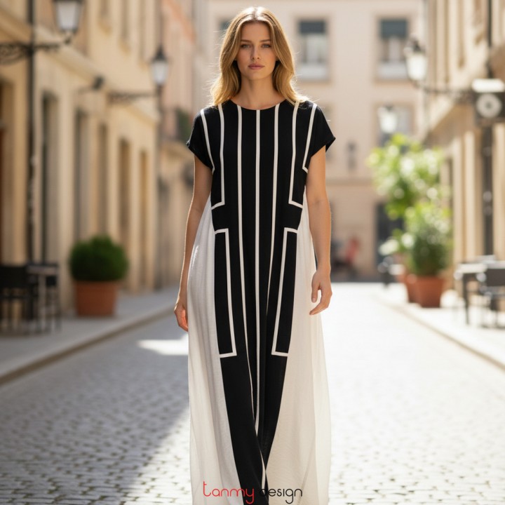 Váy dài đắp vải BW58